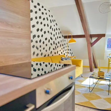 Yellow - Design For 3 - Alsace - Vosges Appartement