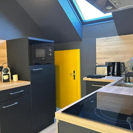 Appartement Yellow - Design For 3 - Alsace - Vosges Masevaux-Niederbruck