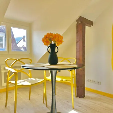 Yellow - Design For 3 - Alsace - Vosges Appartement