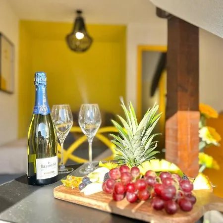 Yellow - Design For 3 - Alsace - Vosges Appartement *